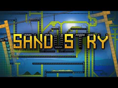 MAKING A GOLD MINING EMPIRE THROUGH SAND! - SANDUSTRY — Sandustry video