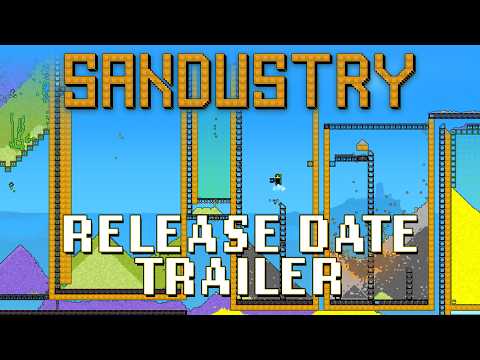 Sandustry - Early Access Release Date Trailer — Sandustry video